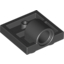 Набор LEGO Plate Special 2 x  2 with Hole and Complete Underside Rib, Черный