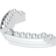 Набор LEGO Boat Hull Brick 16 x 10 x 3, Белый