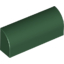 Набор LEGO Brick 1 x 4 x 1 1/3 No Studs, Curved Top, with Raised Inside Support, Темно-зеленый