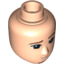 Набор LEGO Minifig Head Modified Friends Male with Dark Brown Eyes, Eyebrows and Goatee Print, Light Flesh