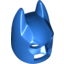 Набор LEGO Minifig Batman Mask with Angular Ears and Pronounced Brow, Голубой
