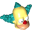 Набор LEGO Minifig Head Modified Simpsons Krusty the Clown, Bright Light Yellow