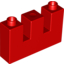 Набор LEGO WALL 1X4X2 W. ARROW SLITS, Красный