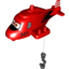 Набор LEGO HELICOPTER 1 TOP NO. 1, Красный