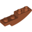 Набор LEGO Slope Curved 4 x 1 Inverted, Темно-оранжевый