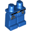 Набор LEGO Legs and Hips with Black Belt, Handcuffs and Pocket Print, Голубой