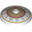 Набор LEGO Dish 4 x 4 Inverted [Radar]  with Clock Face with Roman Numerals Print, Белый