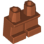 Набор LEGO Hips and Legs Short [without Hole], Темно-оранжевый