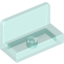 Набор LEGO Panel 1 x 2 x 1 [Rounded Corners], Trans-Light Blue