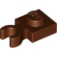 Набор LEGO Plate Special 1 x 1 with Clip Vertical [Thick Open O Clip], Красно-коричневый