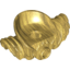 Набор LEGO Minifig Armor Shoulder Pads Elaborate with Raised Neck, Front Stud and 2 Back Studs , Pearl Gold