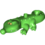 Набор LEGO CROCODILE, ASSEMBLED, DEC. NO. 2, Ярко-зеленый