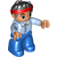 Набор LEGO ADULT FIGURE 11 V2, Bright Light Blue