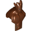 Набор LEGO Large Figure Head and Upper Torso with Wood Grain and Leaves Print (Groot), Красно-коричневый