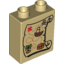 Набор LEGO DUPLO BRICK 1X2X2 NO 13, Tan