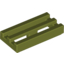 Набор LEGO Tile Special 1 x 2 Grille with Bottom Groove, Оливковый