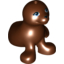 Набор LEGO Seal with Medium Azure Eyes Print, Красно-коричневый