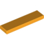 Набор LEGO Tile 1 x 4 with Groove, Bright Light Orange