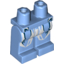 Набор LEGO Legs and Hips with Dark Blue and White Electric Bolts Print (Electro), Medium Blue