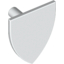 Набор LEGO Minifig Shield - Triangular, Белый
