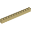 Набор LEGO Brick 1 x 12, Tan