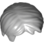 Набор LEGO Minifig Hair Short, Tousled with Side Part, Светлый сине-серый