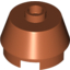 Набор LEGO Brick Round 2 x 2 Truncated Cone, Темно-оранжевый