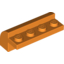 Набор LEGO Brick 2 x 4 x 1 1/3 with Curved Top, Оранжевый