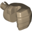 Набор LEGO Hand Hulk - Left, Dark Tan