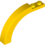 Набор LEGO Brick Arch 1 x 6 x 3 1/3 Curved Top, Желтый