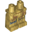 Набор LEGO Legs and Hips with SW C-3PO Droid Print, Pearl Gold