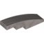 Набор LEGO Slope Curved 4 x 1 No Studs [Stud Holder with Symmetric Ridges], Flat Silver