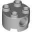 Набор LEGO Brick Round 2 x 2 with Pin Holes, Светлый сине-серый