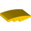 Набор LEGO Slope Curved 4 x 2 No Studs, Желтый