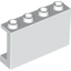 Набор LEGO Panel 1 x 4 x 2 with Side Supports - Hollow Studs, Белый