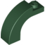 Набор LEGO Brick Arch 1 x 3 x 2 Curved Top, Темно-зеленый