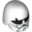 Набор LEGO Minifig Helmet SW Rebel Cadet, Белый