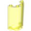 Набор LEGO Cylinder Half 2 x 4 x 5 with 1 x 2 cutout, Trans-Neon Green