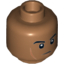 Набор LEGO MINI HEAD NO. 1518, Medium Dark Flesh