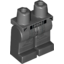 Набор LEGO Legs and Dark Bluish Gray Hips with Dark Bluish Gray Robes over Armor Print, Черный