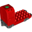 Набор LEGO LOCO BASE W. ENGINE 4x8x5, Красный