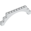 Набор LEGO Brick Arch 1 x 12 x 3 Raised Arch with 5 Cross Supports, Белый