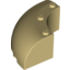 Набор LEGO Brick Round Corner 6 x 6 x 2, Tan