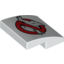 Набор LEGO Slope Curved 2 x 2 x 2/3 with Ghostbusters Print, Белый