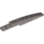 Набор LEGO Slope Curved 10 x 1 [Symmetric Inside Ridges], Flat Silver