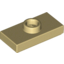 Набор LEGO Plate Special 1 x 2 with 1 Stud with Groove and Inside Stud Holder (Jumper), Tan