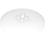 Набор LEGO Dish 8 x 8 Inverted [Radar], Trans-Clear