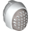 Набор LEGO Minifig Fencing Mask with Silver Mesh Print, Белый