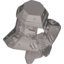 Набор LEGO Minifig Head Armor with Rivets , Flat Silver