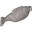 Набор LEGO Duplo Fish with Thick Tail and Small Tail Fin, Flat Silver